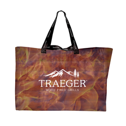 *NEW* 21 1/2" x 15"  x 14" Full-Color Laminated Polypropylene Bag with Customizable Jacquard Handles Holds up to 25 Pounds and Looks Just Like Those Swedish Retail Bags 