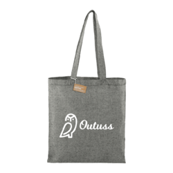 *NEW* 16" x 15" 5 oz. Recycled Cotton Twill Convention Tote - 1% of Sales Donated to Eco Nonprofits