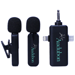 *NEW* Wireless Lav Microphone Set with Universal Compatibility is Great for Speakers, Professionals and Influencers, 