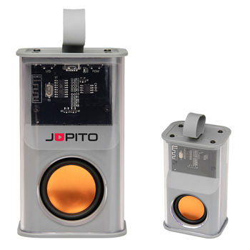 *NEW* 5W See-Through Stereo Sound Bluetooth Speaker with LED Lights that Illuminate When In Use