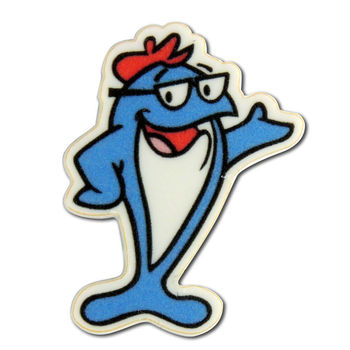 USA-Made Lapel Pins - 1" Plastic with Full Color Printing (Custom Shape) BUDGET