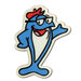 USA-Made Lapel Pins - 1" Plastic with Full Color Printing (Custom Shape) BUDGET