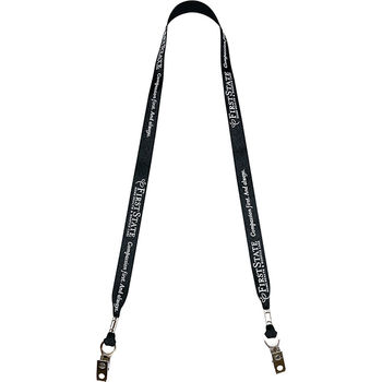 *NEW* 5/8" Polyester 1-Ply Super Value Lanyard with Double Bulldog Clips - Limited Colors – GOOD