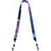 *NEW* 3/4" Heavy-Weight Satin Lanyard with Full Color Printing and Double Bulldog Clips - BEST