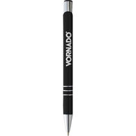 High Gloss Aluminum Ballpoint Pen (Optional Full-Wrap Laser Engraving) - GOOD