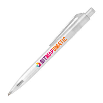 *NEW* Recycled Plastic Pen with Full Color Printing