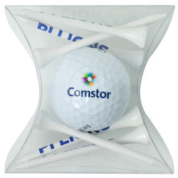 *NEW* Golf Kit: 1 Ball, 6 Wood Tees in a Pillow Pack