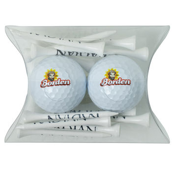 *NEW* Golf Kit: 2 Balls, 12 Wood Tees in a Pillow Pack