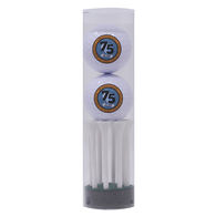 *NEW* Golf Kit: 2 Balls, 8 Wood Tees in a Clear Tube