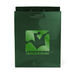 Glossy Paper Eurotote Bag with Woven Handles - 7.75" x 9.75" - Foil Imprint