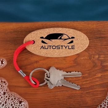 *NEW* Cork Floating Key Tag