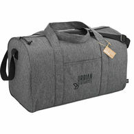 *NEW* 20 Executive Duffel Bag with Roomy Main Compartment and Sturdy Grab Handles is Made from 100% Recycled Plastic - 1% of Sales Donated to Eco Nonprofits 