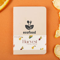 *NEW* 3 x 5 Jotter-Sized Recycled Fruit Fibers Pocket Notebook with Recycled Lined Paper