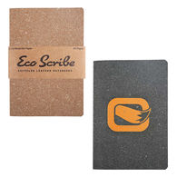 *NEW* 3 x 5 Jotter-Sized Recycled Genuine Leather Pocket Notebook with Recycled Lined Paper is Luxurious and Eco-conscious