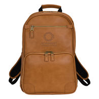 *NEW* 18 Faux Leather Weighty Backpack Holds 14 Laptops and Feels (and Smells) like Real Leather 