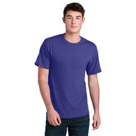 *NEW* Adult 5.4 oz Basic 50% Cotton/50% Poly Recycled Tee