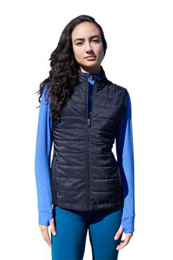 *NEW* Women’s Poly/Spandex Quilted Contemporary Vest 