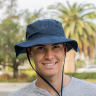 *NEW* Heavy Cotton Safari Sun Hat with Adjustable Chin Drawstring