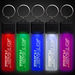 *NEW* 4.25" Clear LED Keychain with Lasered Imprint
