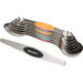*NEW* Stainless Steel Magnetic Nesting 8-Piece Dual-Sided Measuring Spoon Set