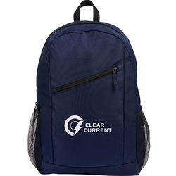 *NEW* 19” Recycled Polyester Packable Backpack with Diagonal Front Pocket - 1% of Sales Donated to Eco Nonprofits