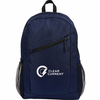 *NEW* 19” Recycled Polyester Packable Backpack with Diagonal Front Pocket - 1% of Sales Donated to Eco Nonprofits