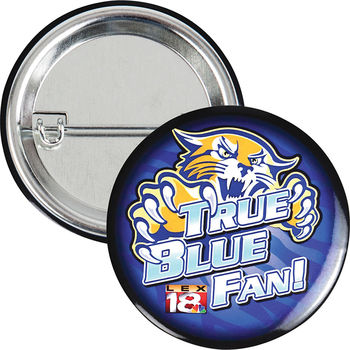 *NEW* 3" Round Safety Pin Button
