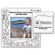 *NEW* 5.5 x 5.5 2-in-1 Color Me Frame Magnet with Stock or Custom Designs