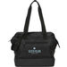 *NEW* Recycled Polyester Water-Repellent Weekender Tote with Wire Top Opening for Easier Packing and a Drop-Bottom Compartment - 1% of Sales Donated to Eco Nonprofits