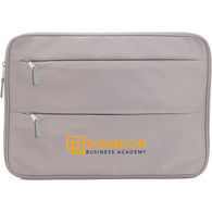 *NEW* Recycled Polyester Water-Repellent Laptop Sleeve with Two Zippered Front Pockets Holds 15