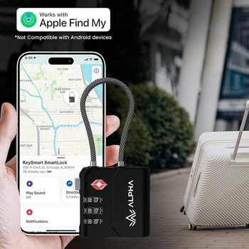 *NEW* Luggage Lock Compatible with Apple&reg; "Find My" App