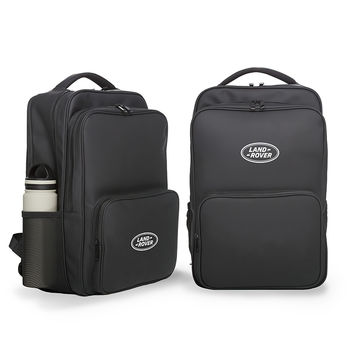 *NEW* 18.5” Rubberized PVC Elegantly-Designed Backpack Features a Larger Center Compartment and Holds 17” Laptops 