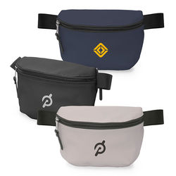 *NEW* 11” x 6” Rubberized PVC Crossbody/Belt Bag Features a Rear Swift-Access Pocket