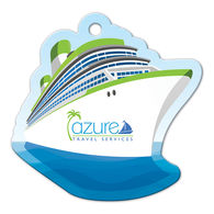 *NEW* Cruise Ship Shaped Luggage Tag in Full Color