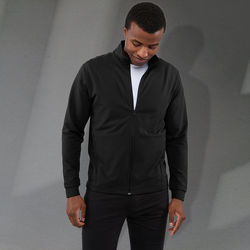 *NEW* Men’s Eco Stretchy French Terry Knit Full Zip Jacket is a Great Option for Layering - 1% of Sales Donated to Eco Nonprofits