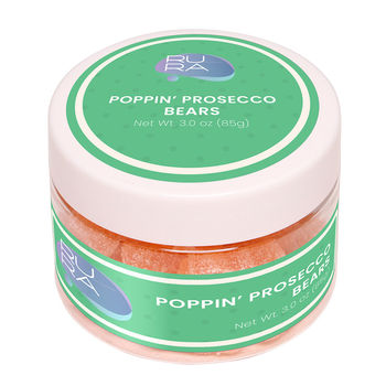 *NEW* SMALL Prosecco-Flavored Gummy Bears Dusted with Tart Sugar Crystals
