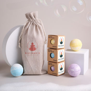 *NEW* Luxury Bath Bombs 3 Piece Set
