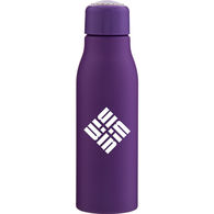*NEW* 24 Oz. Single-Wall Aluminum Bottle with Threaded Lid and Color Coordinating Carrying Cord