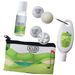 *NEW* Golf Event Gift Kit includes Sunscreen, Aloe Vera Gel, Golf Ball-Shaped Lip Moisturizer and Golf Ball-Shaped Mint Container with Mints in a Zippered Bag