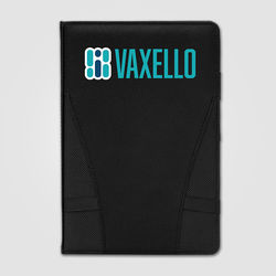 *NEW* 5.5” x 8” Recycled Material Tech Organizer Notebook with Herringbone Webbing, Elastic Band to Hold a Smartphone, Internal Webbed Pocket Printed in Full Color
