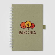 *NEW* 5.5 x 8 Spiral Notebook Made from Recycled Milk Cartons  Full Color