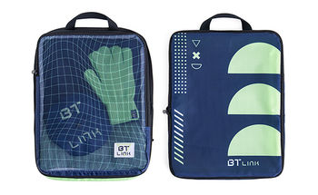 *NEW* Single Large Compression Packing Cube with Handle and Full-Color All-Over Customization Including Zipper and Webbing Colors will Help You Stay Organized While You Travel - Overseas