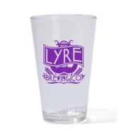 *NEW* Silipint™ Silicone 16 oz Clear Pint Glass Will Not Break, Crack, Chip, Fade or Scratch and is Microwave, Dishwasher and Freezer-Safe