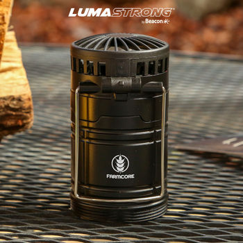 Rechargeable Pop-Up Adjustable Brightness Lantern with Built-In Two-Setting Fan and Hanging Hook