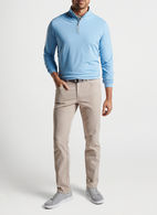 *NEW* Peter Millar&Reg; Men's Perth Stretch Loop Terry Quarter-Zip