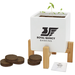*NEW* Large Ceramic Desktop Planter with Drainage Hole, Removable Bamboo Stand, Soil Pods and Choice of 15+ Seed Options