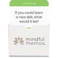 *NEW* Mindful Memos Ice Breaker Cards Lighten the Mood, Make Conversations Easy and Fun and are Perfect for Offsite, Small Group and Breakout Sessions
