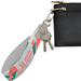 *NEW* 1.25" Wrist Strap Keyring with Full-Color Printing, a Convenient Lobster Clip and Colored Faux Leather Accent Strap is Perfect for Attaching to Purses and Bags 