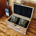 8 oz Whiskey Glasses in Branded Wooded Box