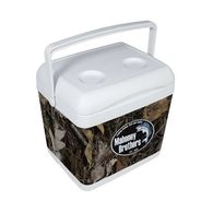 *NEW* 24-Can Hard-Sided Cooler with Built-In Handle and Two Cupholders on the Lid